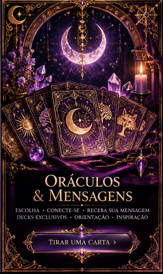 Portal ilustrado: Oráculos & Mensagens